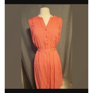 Faded Glory sleeveless dress- large